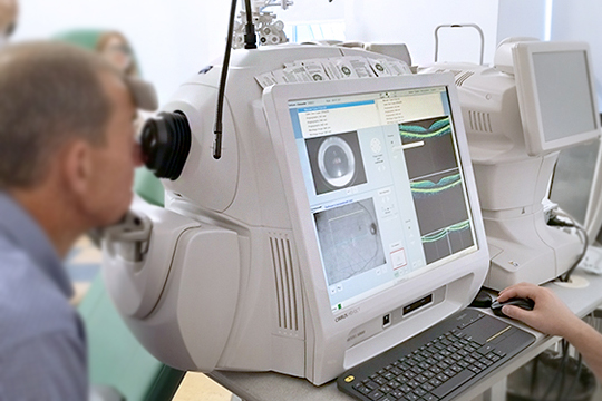 Оптическая когерентная томография сетчатки