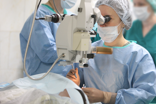 Отслоение сетчатки глаза