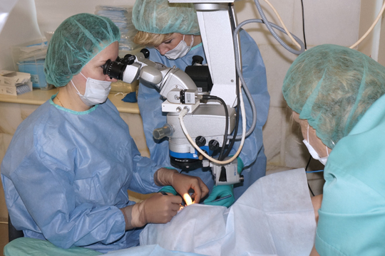 Возрастная дальнозоркость: лечение в Москве