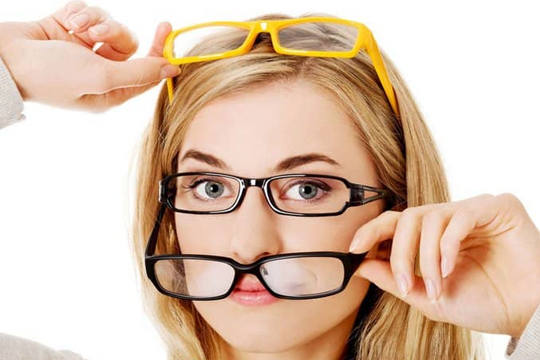 Подбор очков по форме лица