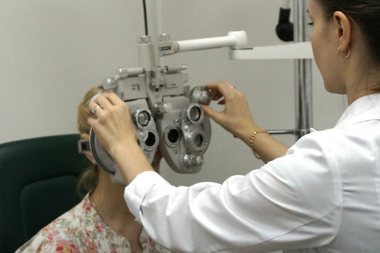 Мифы о зрении. Миф № 2 - Зарядка для глаз поможет вылечить близорукость