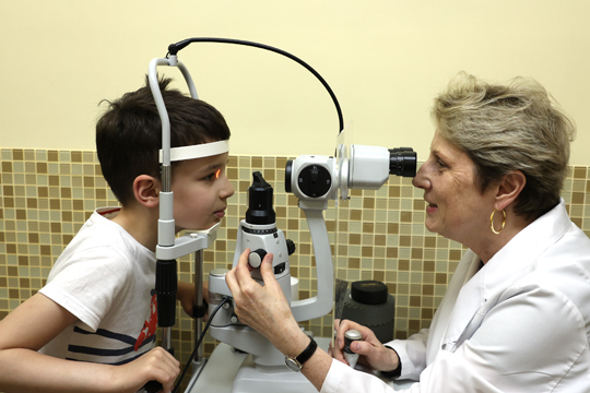 Близорукость у детей