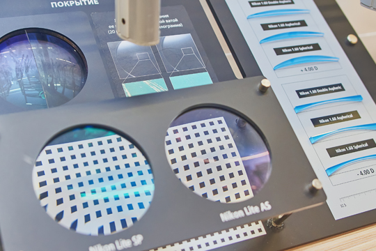 Использование линз при дальнозоркости