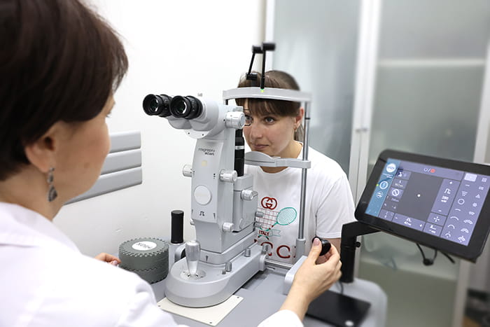 лечение разрыва сетчатки при помощи лазера