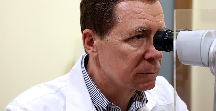 Выявление псевдоэксфолиативного синдрома требует использования ряда диагностических методов: