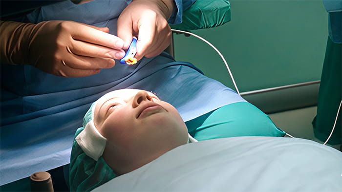 при лазерной коррекции зрения осложнения очень редки